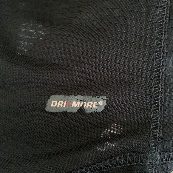 Black Striped Workout Top - Picture 4 of 4